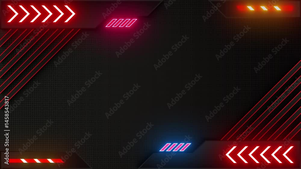 Poster dark red stream overlay twitch overlay game overlay background