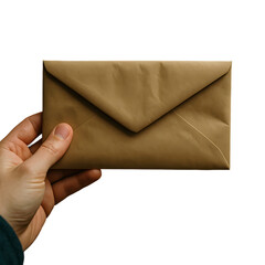 hand holding envelope