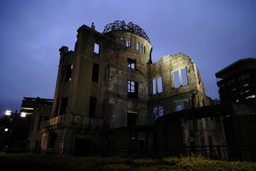 原爆ドーム (広島) (夜景)