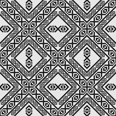 Geometric design seamless pattern for fabric industries