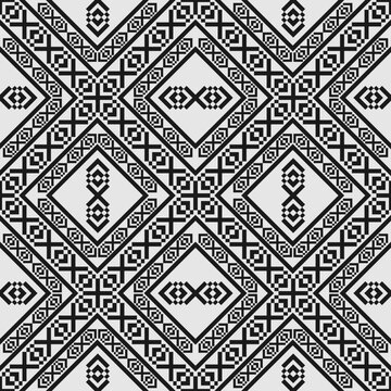 Geometric design seamless pattern for fabric industries
