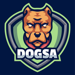 Dog Mascot Logo