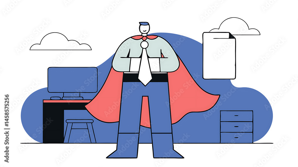 Poster finish work and achieve goal responsibility effort productivity or efficiency to complete project ch