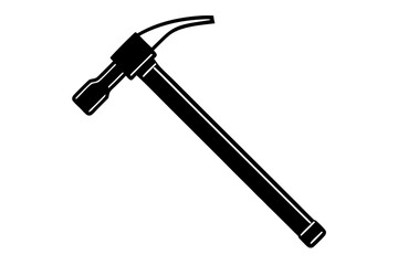 hammer silhouette vector illustration