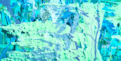 Chromatic Chaos Unleashed: Revel in the Vibrant and Joyful Symphony of Colors in an Abstract...