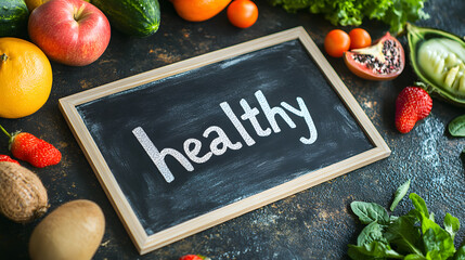 healthy food concept