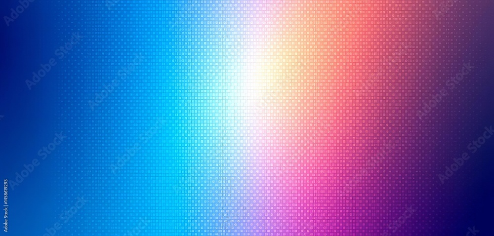 Canvas Prints abstract deep and light blue metallic halftone gradient background texture, color, digital