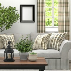 Cozy Farmhouse Living Room