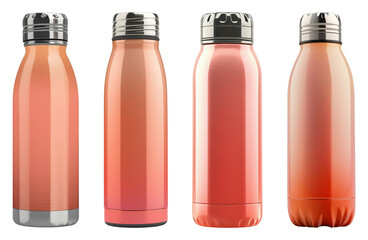 Stylish and Modern Water Bottles in Vibrant Shades of Pink