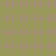 Seamless pattern with hand drawn ornament in style Art Deco. For wrapping paper, home decor other design projects