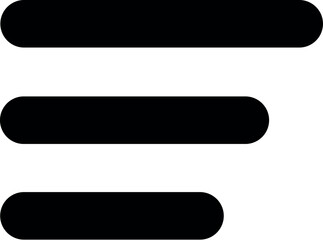 Obraz premium Ícones de Menu Minimalistas em Estilo Flat – UI/UX, Web e Mobile, perfeitos para interfaces de usuário (UI/UX), design de aplicativos mobile, web - Minimalist Menu Icons in Flat Style – UI/UX, Web