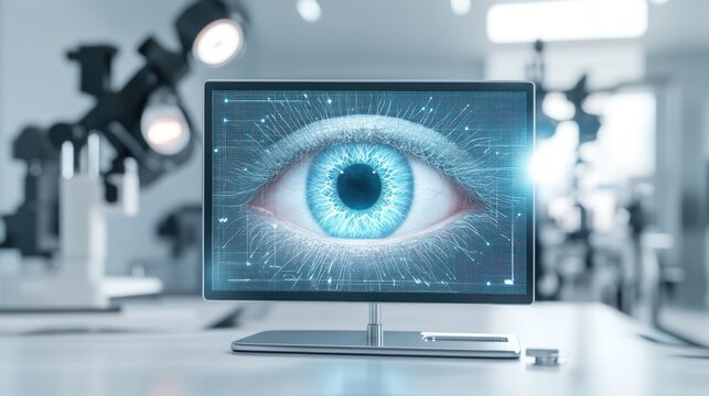 Biometric Security:  The Future of Eye Scan Technology in a Modern Lab Setting