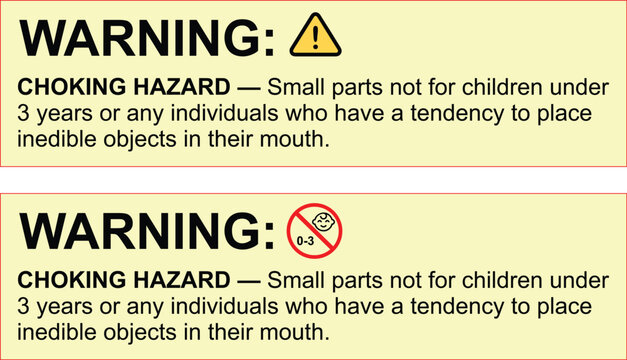 Choking Hazard: Not for Children Under 3 Years