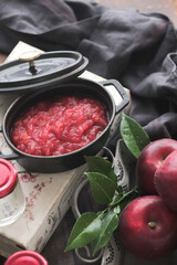 手作りのりんごジャム