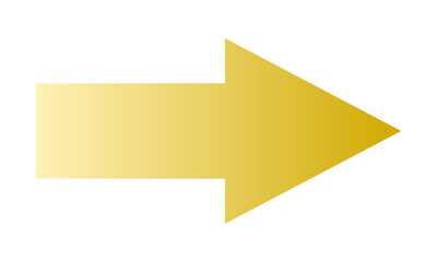 矢印、金色、黄色