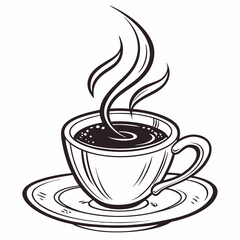 coffee cup
, white background