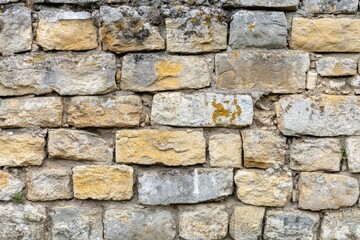 Obraz premium Aged stone wall texture