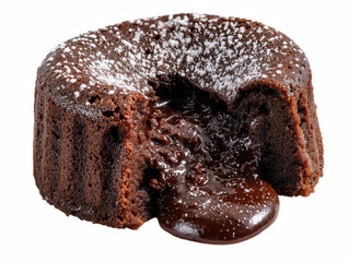 Chocolate Lava Cake Cut