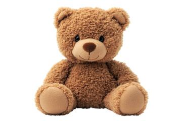 Obraz premium A teddy bear is sitting up