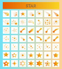 golden stars