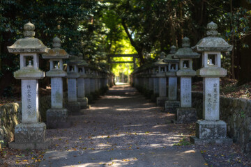 The scenery of Sekijuku in Mie Prefecture, Japan