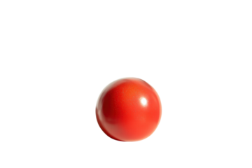 A single red ball isolated