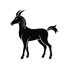 tumbi silhouette art illustration on white background