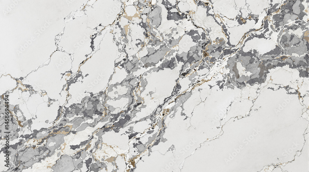Aufkleber marble texture: close-up of an exquisite marble texture, showcasing a stunning display of natural pa