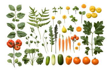 Assortment of Fresh Garden Produce