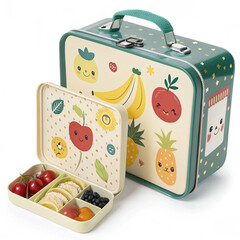 School lunch box design lol AI generated 