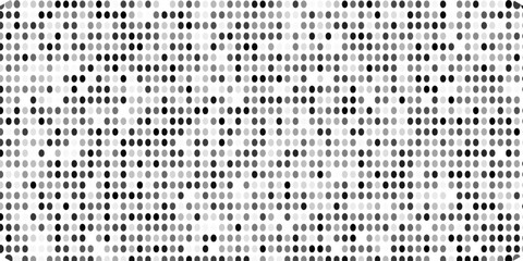 Black halftone pattern on white background. Linear halftone background. Vector illustration isolated on white background. vector