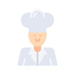 Chef icon vector image. Suitable for mobile apps, web apps and print media.