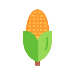 Corn icon vector image. Suitable for mobile apps, web apps and print media.