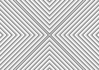 Obraz premium Grey white paper striped pattern abstract geometric background. Vector modern minimalism design