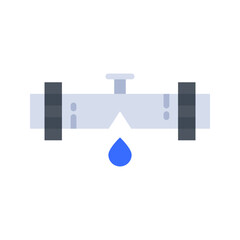 Leak Detector icon vector image. Suitable for mobile apps, web apps and print media.