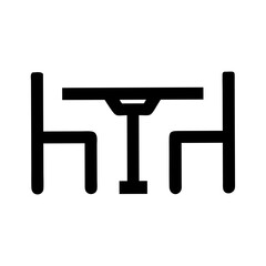 dining table. white background, clean and simple design