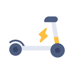 Scooter icon vector image. Suitable for mobile apps, web apps and print media.