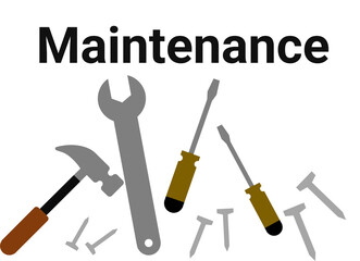 修理をするグラフィック素材イラスト