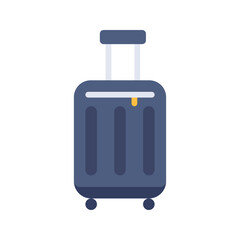 Suitcase icon vector image. Suitable for mobile apps, web apps and print media.