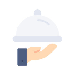 Waiter icon vector image. Suitable for mobile apps, web apps and print media.
