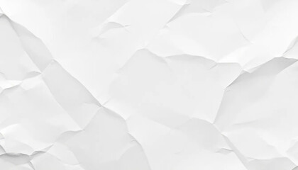  White wrinkled paper poster texture