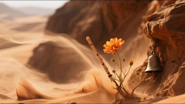 Wind of Life in the Desert, The Rose of the Sands Like a stubborn flame burning through the desolation
