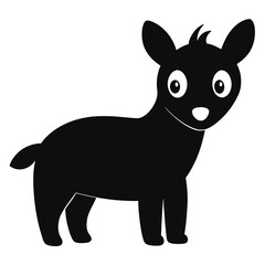 Adorable Cartoon Donkey and Animal Characters