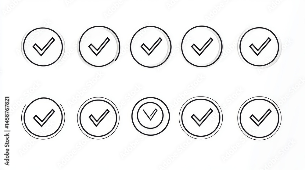 Aufkleber the set of line icons for modern email tasks and productivity consists of to-do email, flagged for l