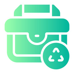 briefcase gradient icon