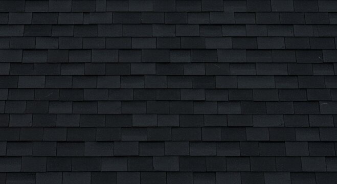 Dark Grey Asphalt Shingle Roof Texture