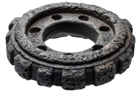 Ancient Stone Wheel Mysterious Relic Powerful Artifact