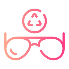 sunglasses gradient icon