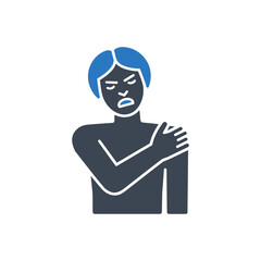 Shoulder Pain Discomfort Icon