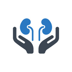 Kidney Health Protection Icon